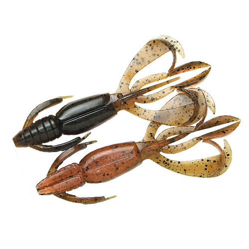 Силікон Keitech Crazy Flapper 4.4" ea#18 Mystic Lime Chart фото 6