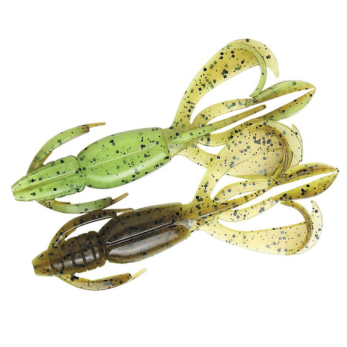 Силикон Keitech Crazy Flapper 2.4" #401 Green Pumpkinpp.Chart