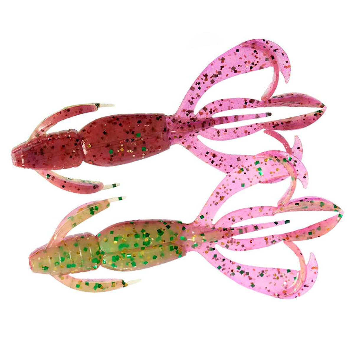 Силикон Keitech Crazy Flapper 2.4" ea#18 Mystic Lime Chart