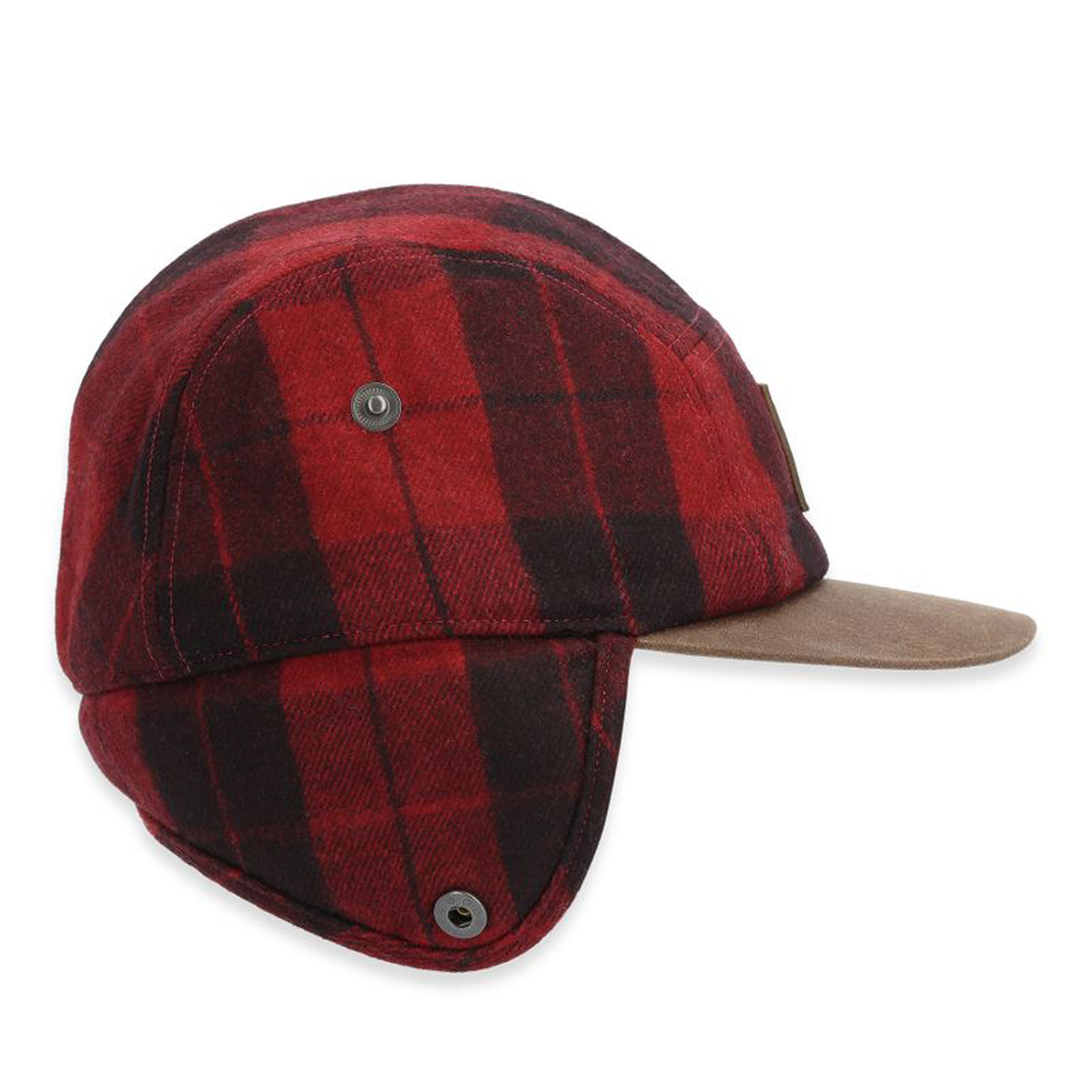 Шапка Simms Coldweather Cap Red Buffalo Plaid S/M фото 2