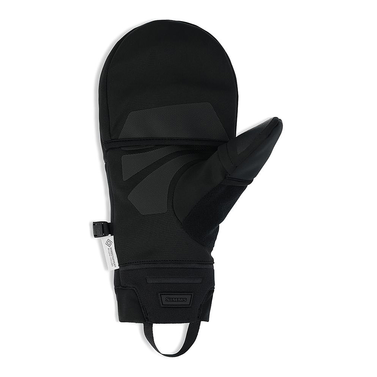 Перчатки Simms Windstopper Foldover Mitt Black XS фото 3