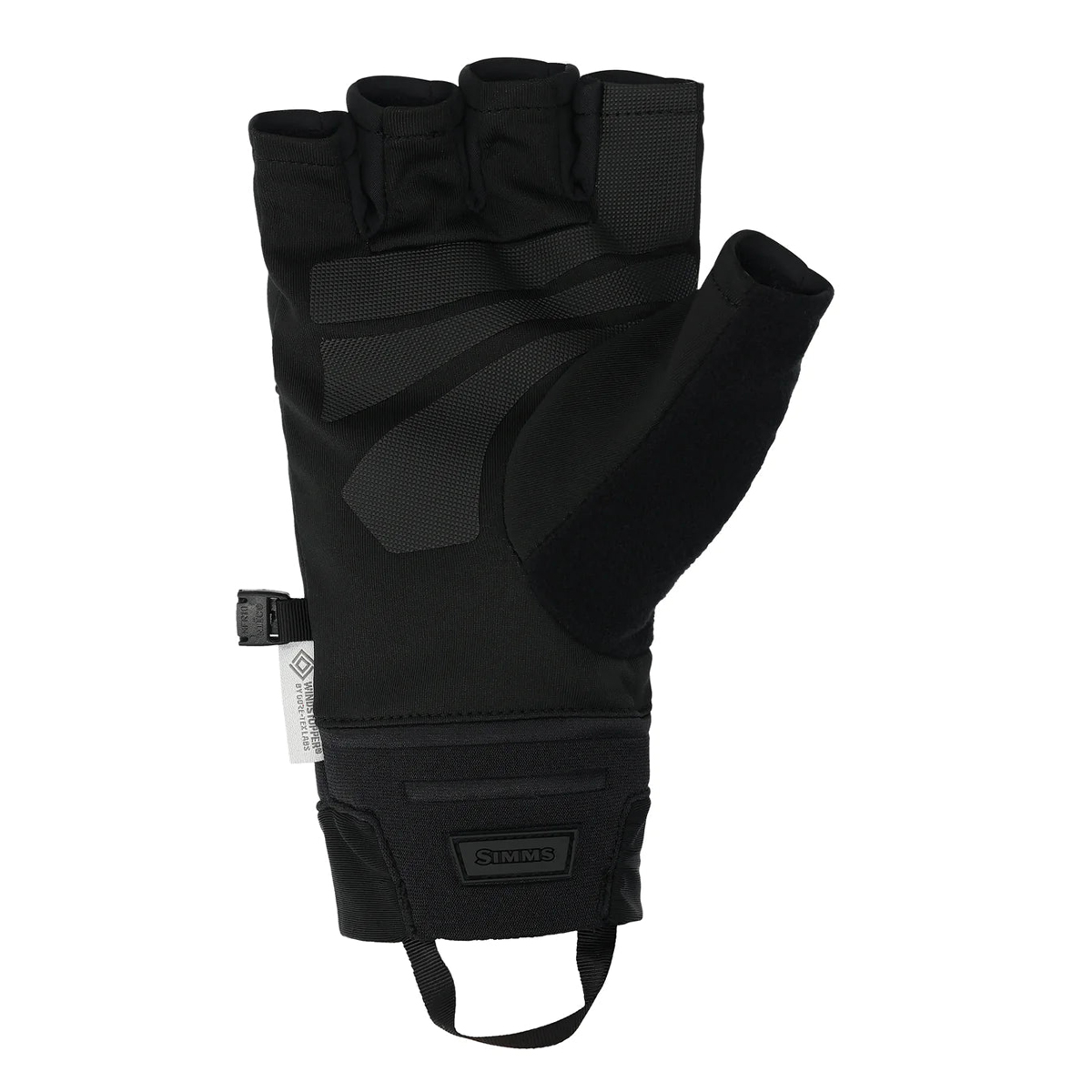 Рукавички Simms Windstopper Half Finger Glove Black S фото 3