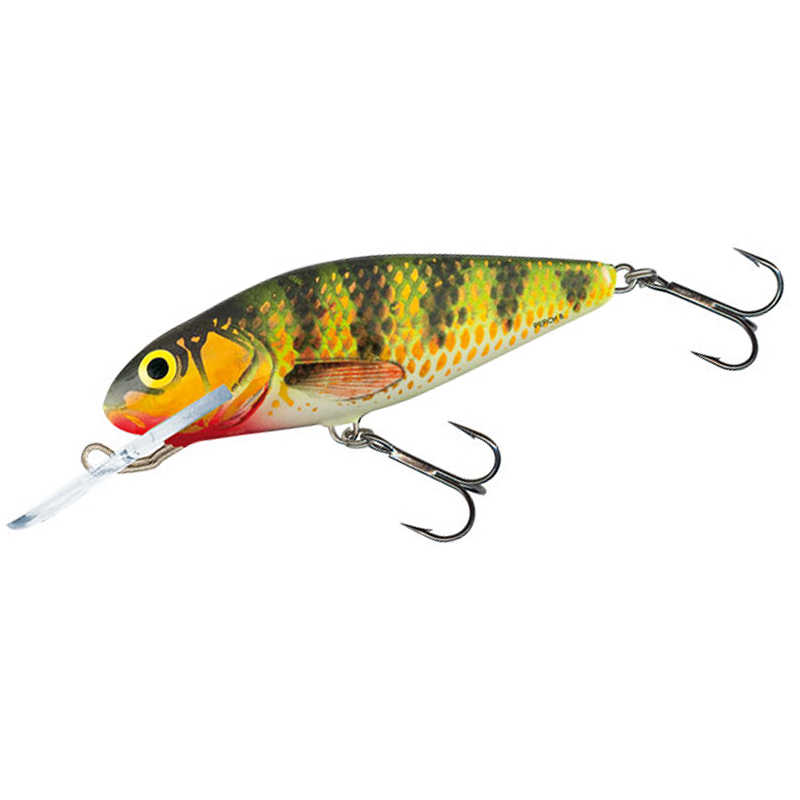 Воблер Salmo Perch 80F DR 80mm 14g #Yellow Red Tiger фото 7