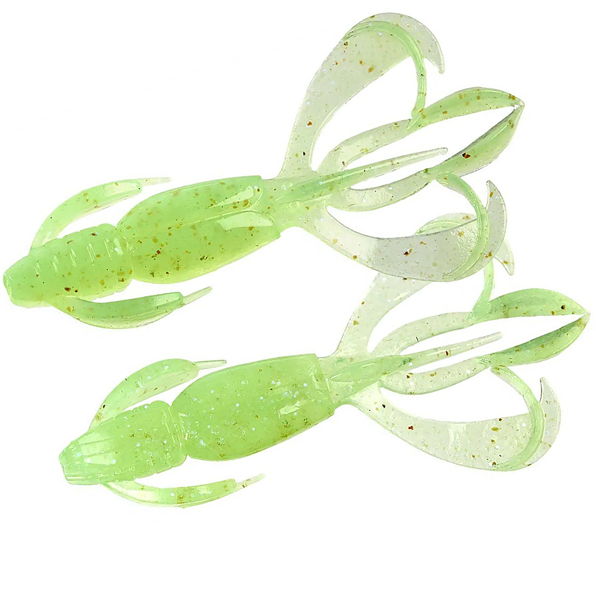 Силікон Keitech Crazy Flapper 3.6" ea#19 Electric Chart Shad