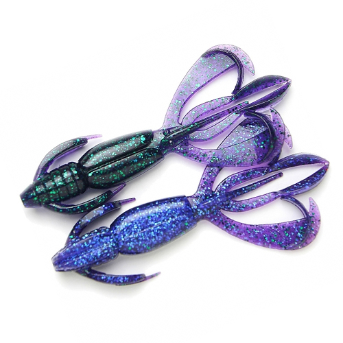 Силикон Keitech Crazy Flapper 3.6" ea#22 Electric Silver Shiner фото 10