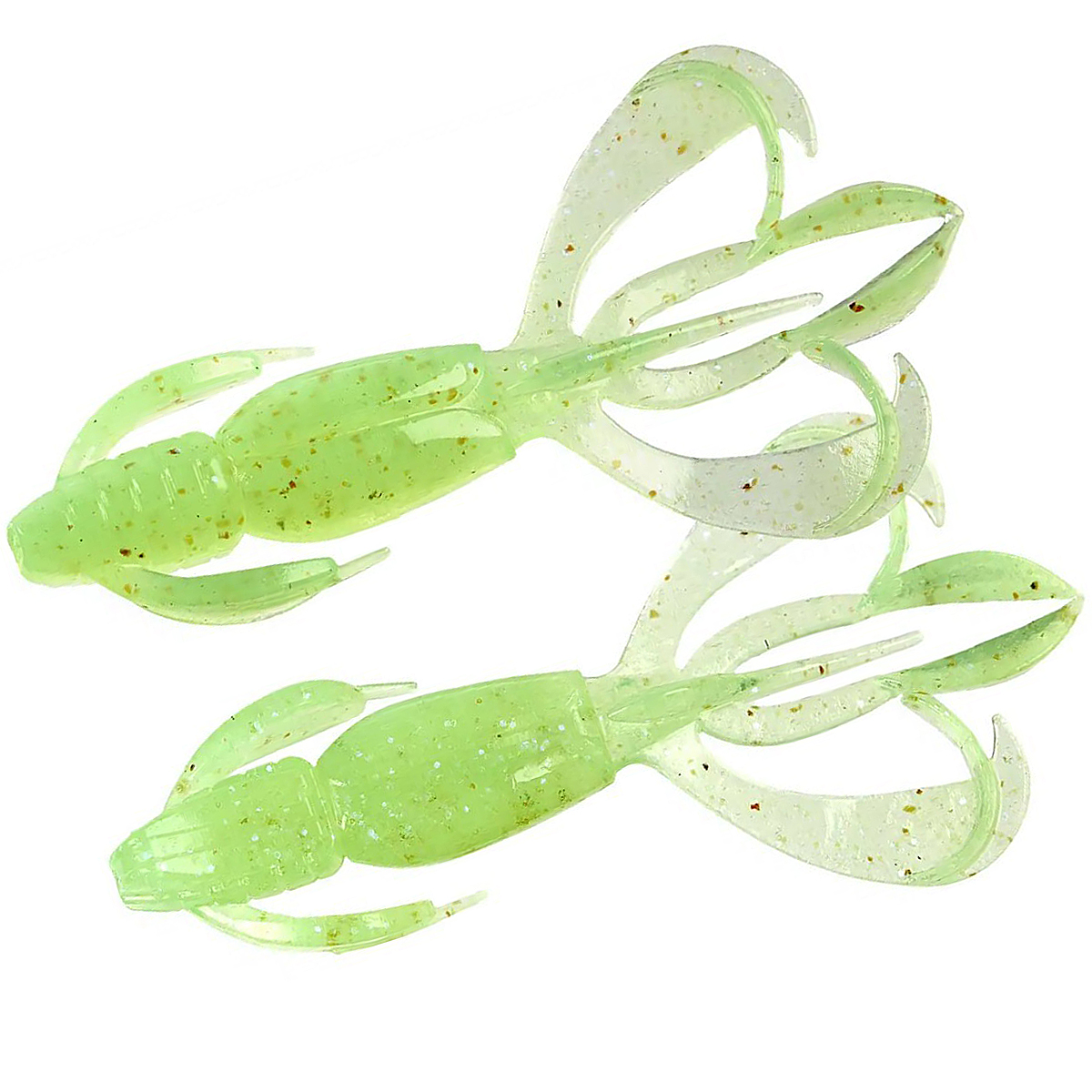 Силікон Keitech Crazy Flapper 4.4" ea#19 Electric Chart Shad