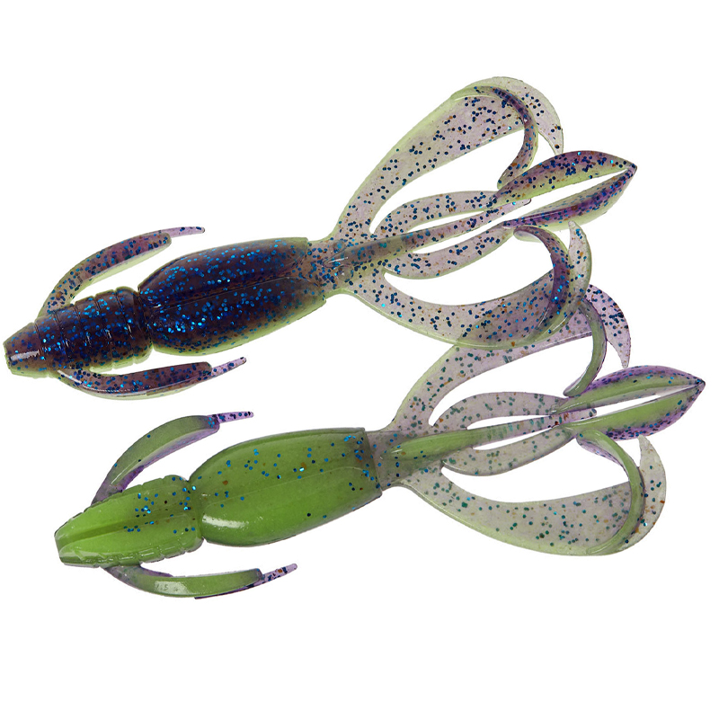 Силикон Keitech Crazy Flapper 4.4" ea#22 Electric Silver Shiner фото 10