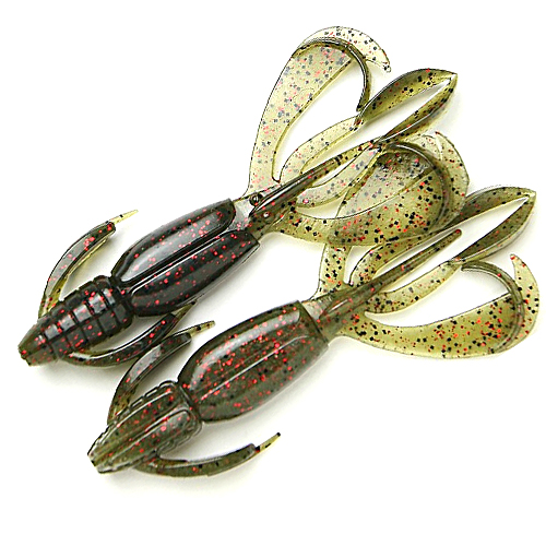 Силикон Keitech Crazy Flapper 4.4" ea#22 Electric Silver Shiner фото 14