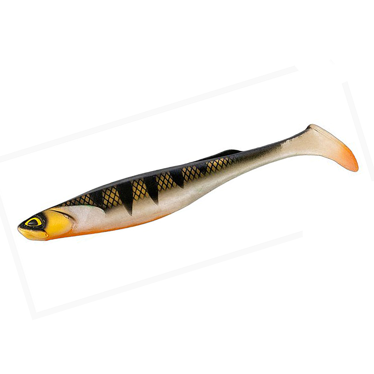 Силикон FishUp RAM Shad 9" 1pc #355 Golden Pearch