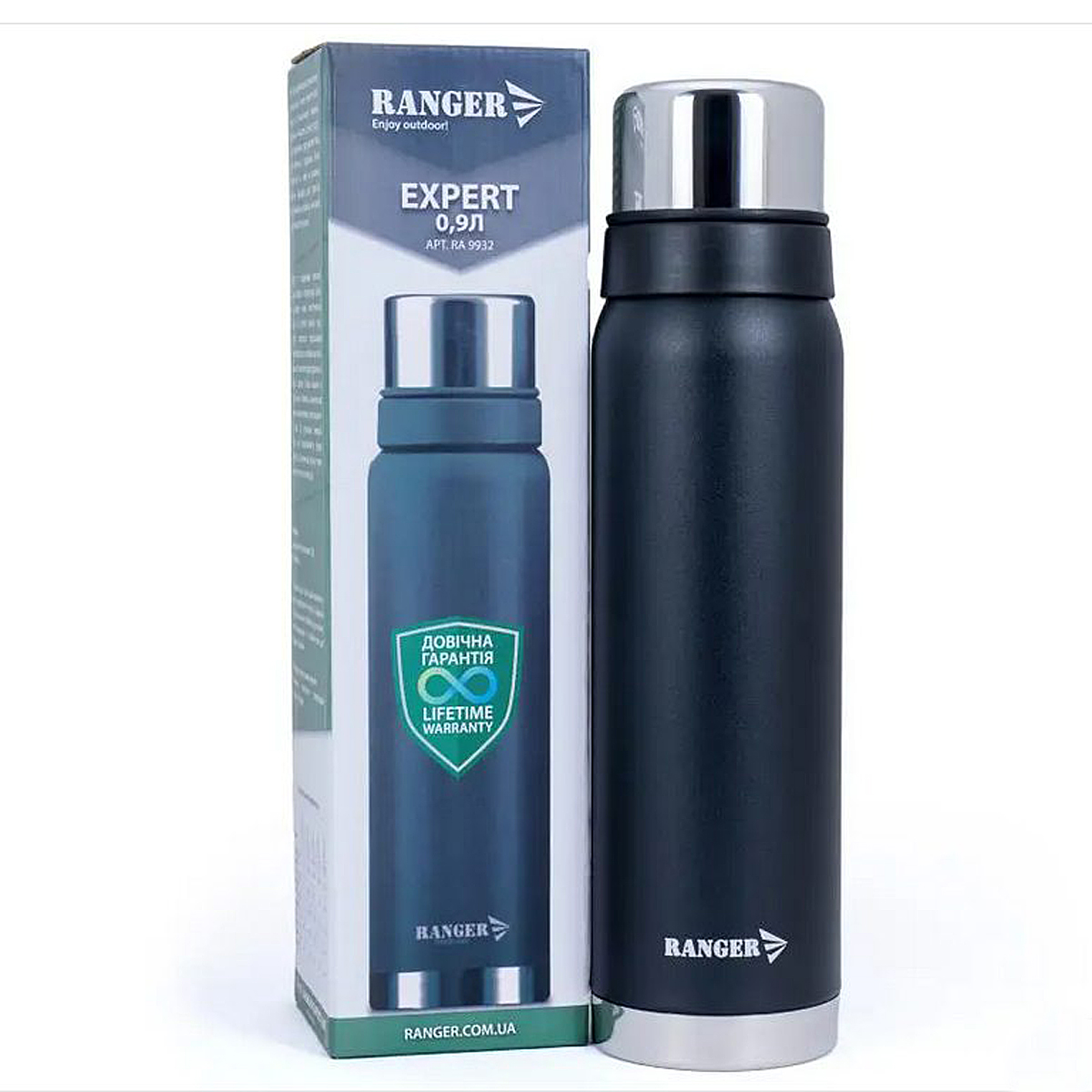 Термос Expert Black 0.9L