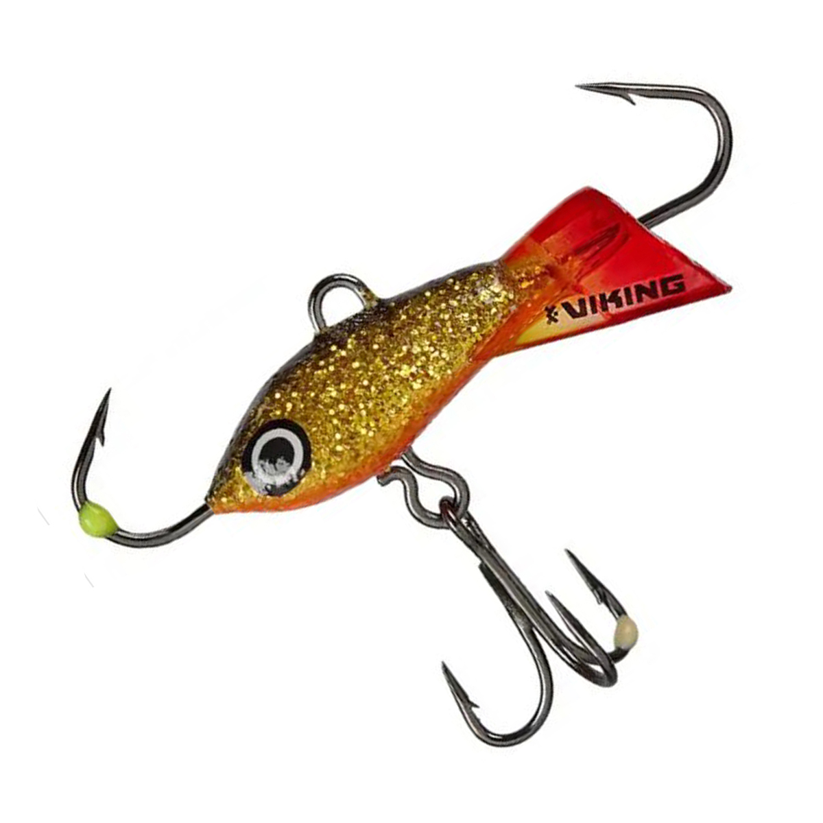 Балансир Viking Fishing Yeti Ice Jig 20mm 3g #10 Golden Dark