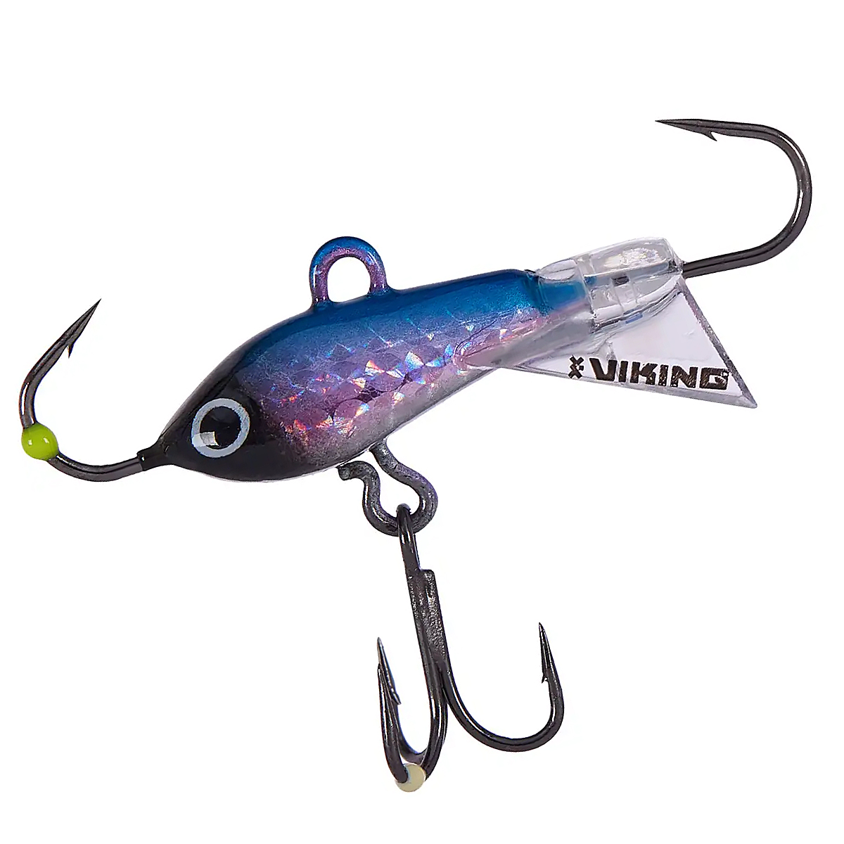 Балансир Viking Fishing Yeti Ice Jig 20mm 3g #1 Blue Glam