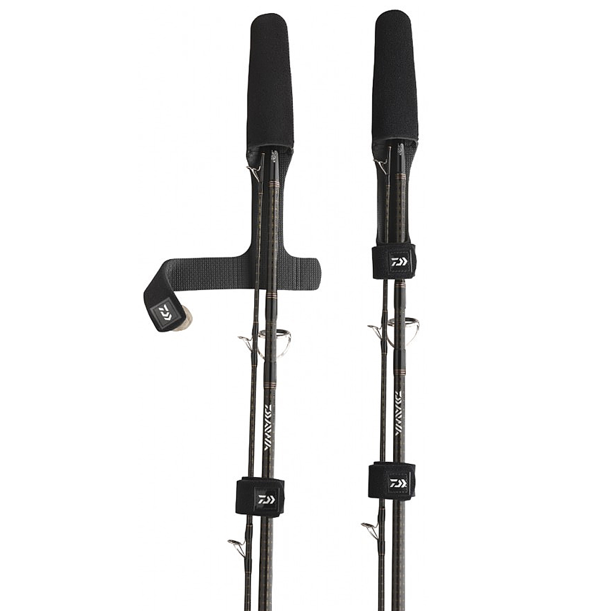 Фиксатор с защитой для удилища Daiwa Top Cover Neo Belt M Black фото 3