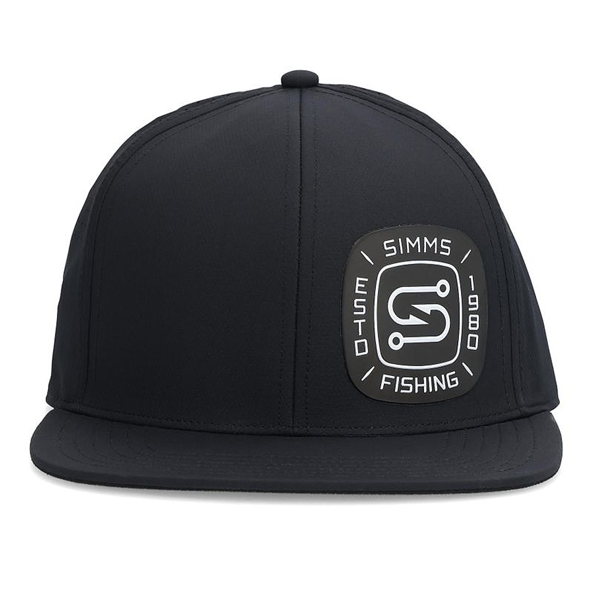 Кепка Simms Flatbill Cap Black фото 2