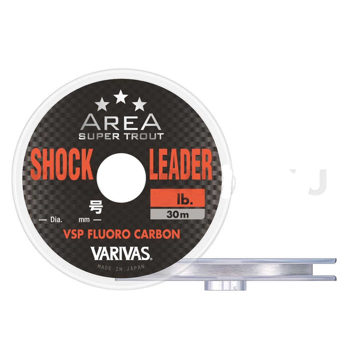 Флюорокарбон Varivas Super Trout  Area Shock Leader VSP Fluoro 30m 1.80kg 0.148mm