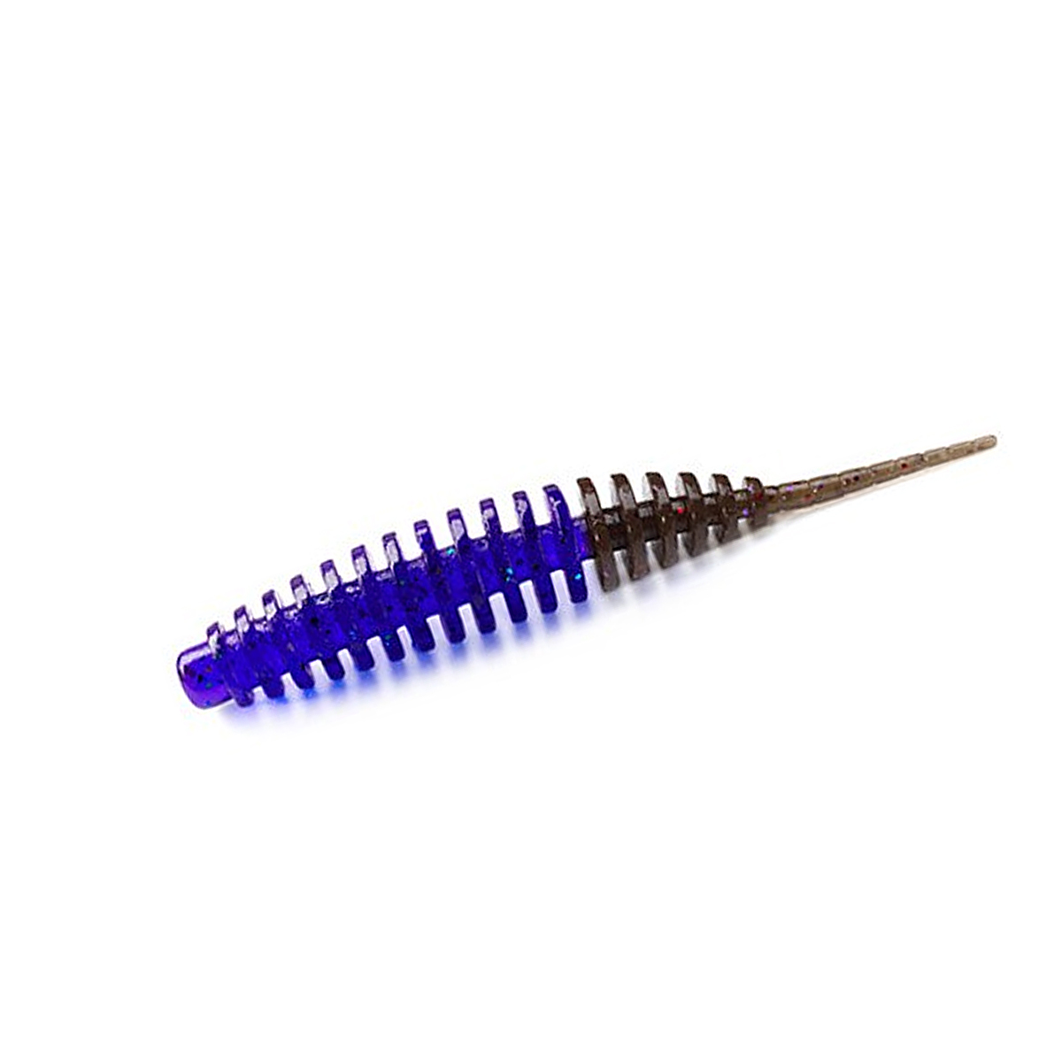 Силикон FishUp Tanta 2" 9pc #242 Dark Violet/Pumpkin Brown