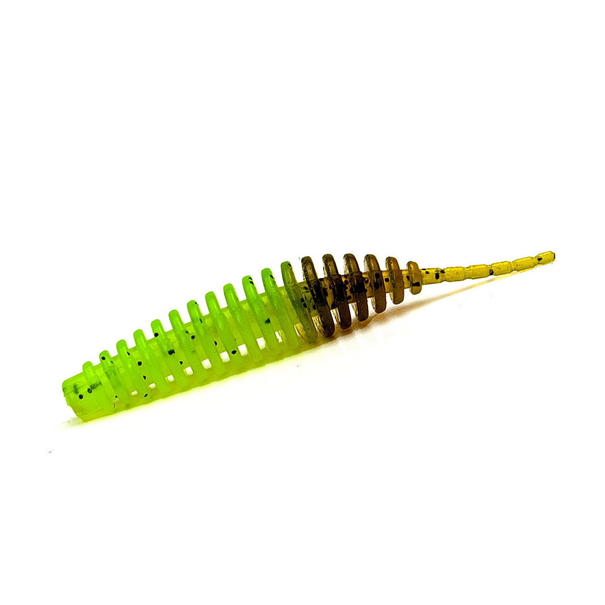 Силикон FishUp Tanta 2" 9pc #243 Chartreuse/Green Pumpkin