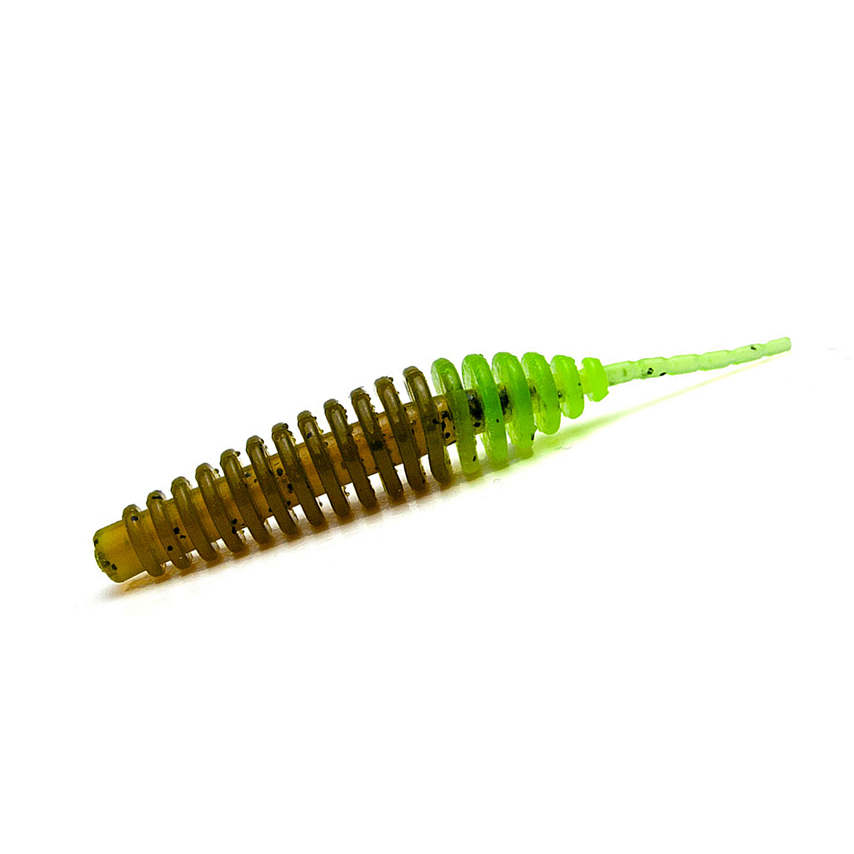 Силикон FishUp Tanta 2" 9pc #246 Green Pumpkin/Chartreuse