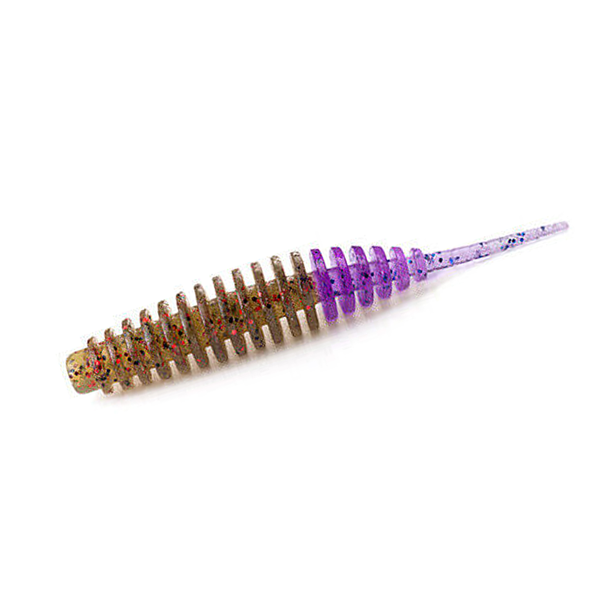Силикон FishUp Tanta 2" 9pc #249 Green Pumpkin/Violet
