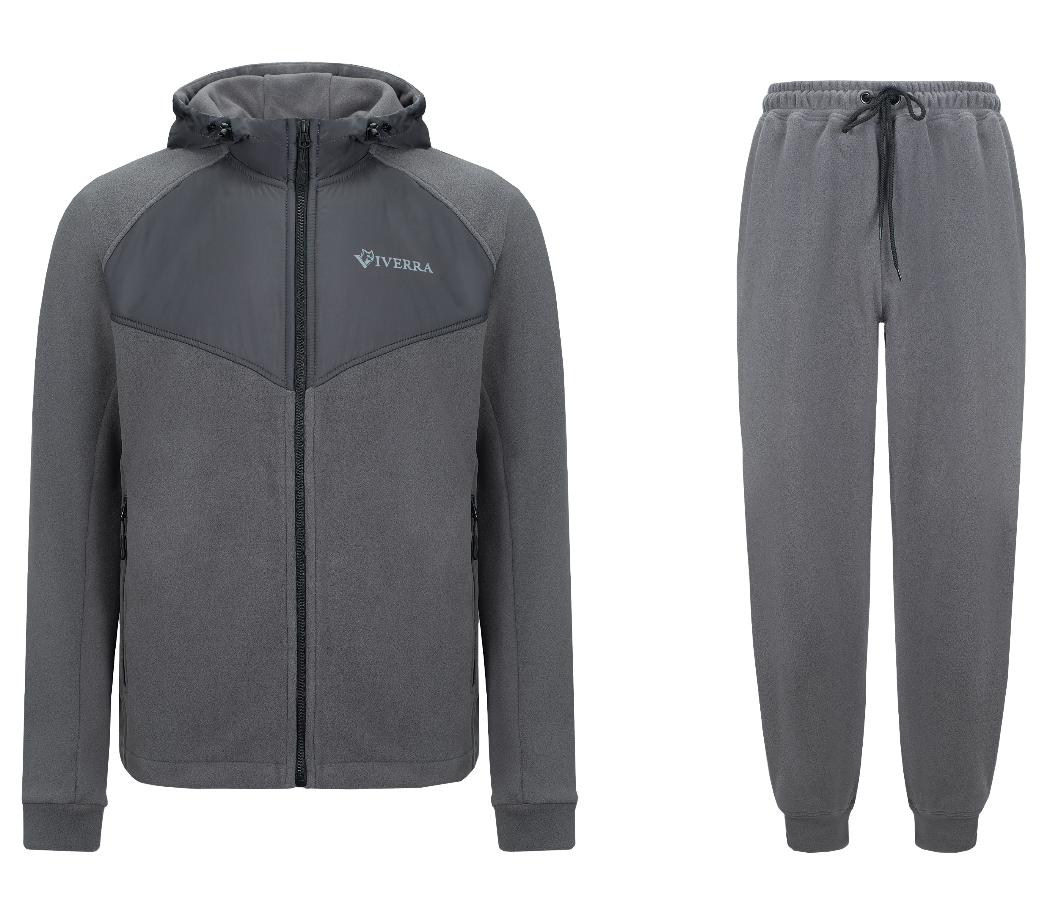 Костюм Viverra Heavy Warm Fleece Suit DK Grey XXL