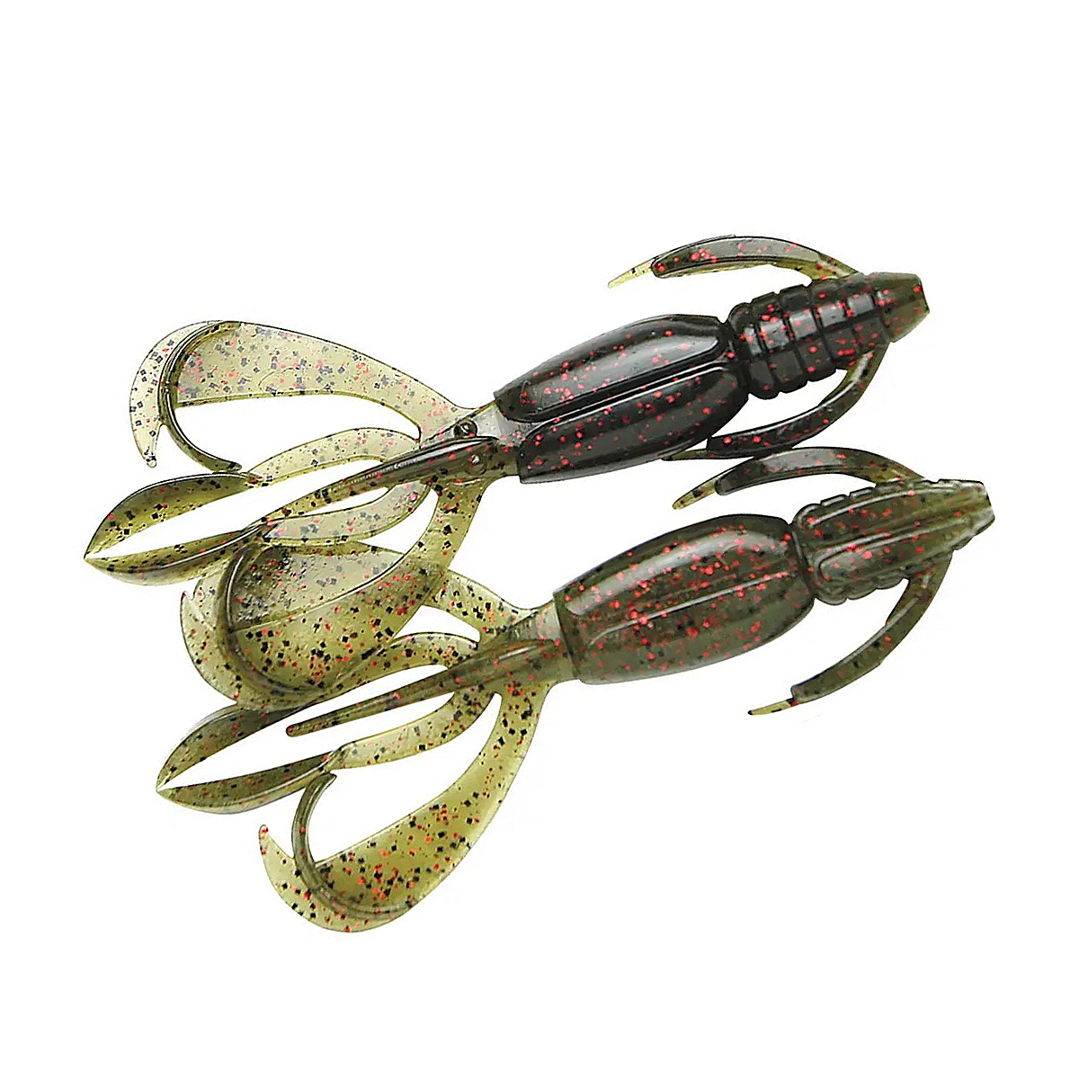 Силикон Keitech Crazy Flapper 2.4" #208 Watermelon PP. Red