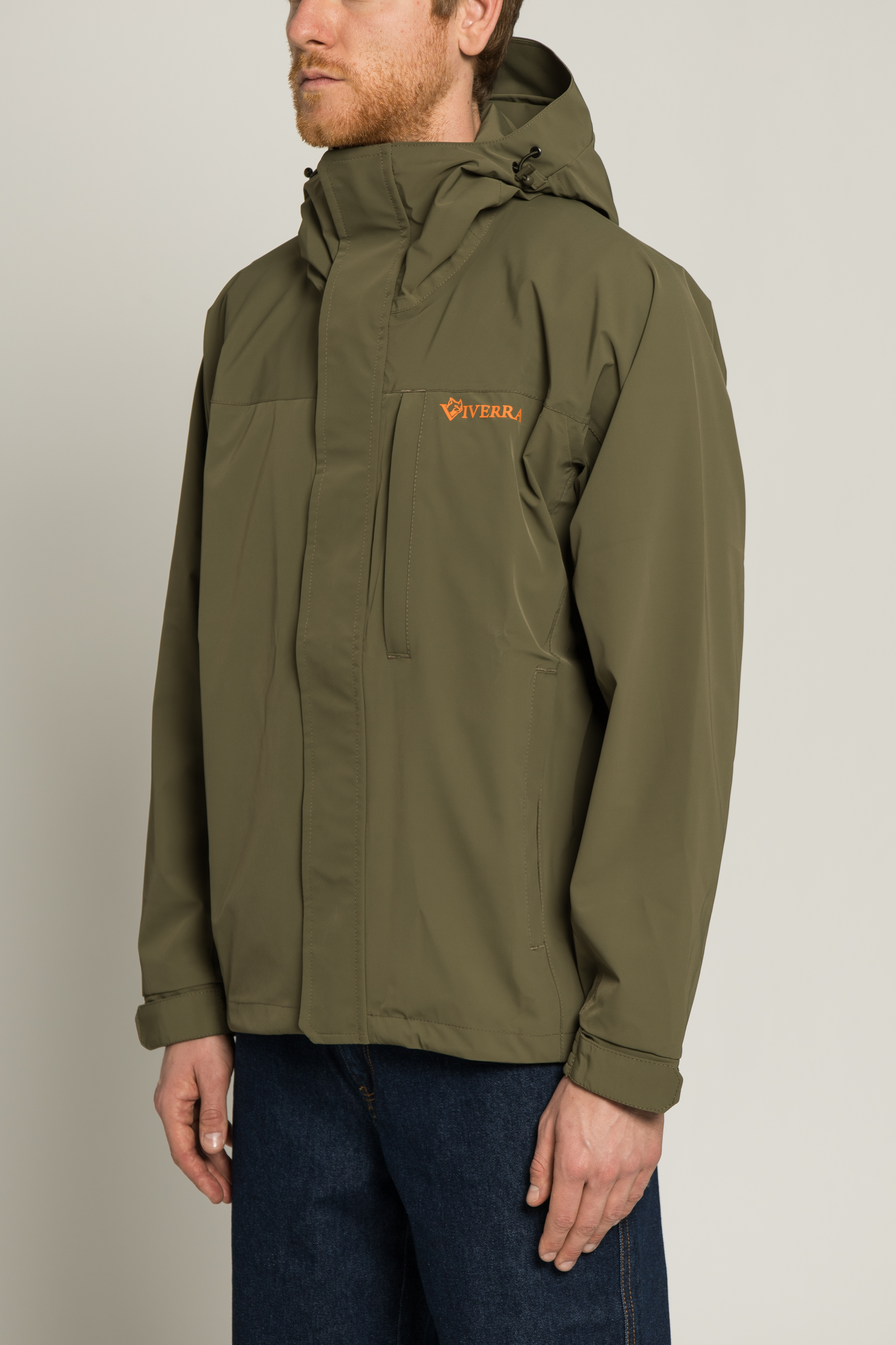 Куртка мембранна Viverra 4Stretch Rain Jacket Olive XXL фото 4