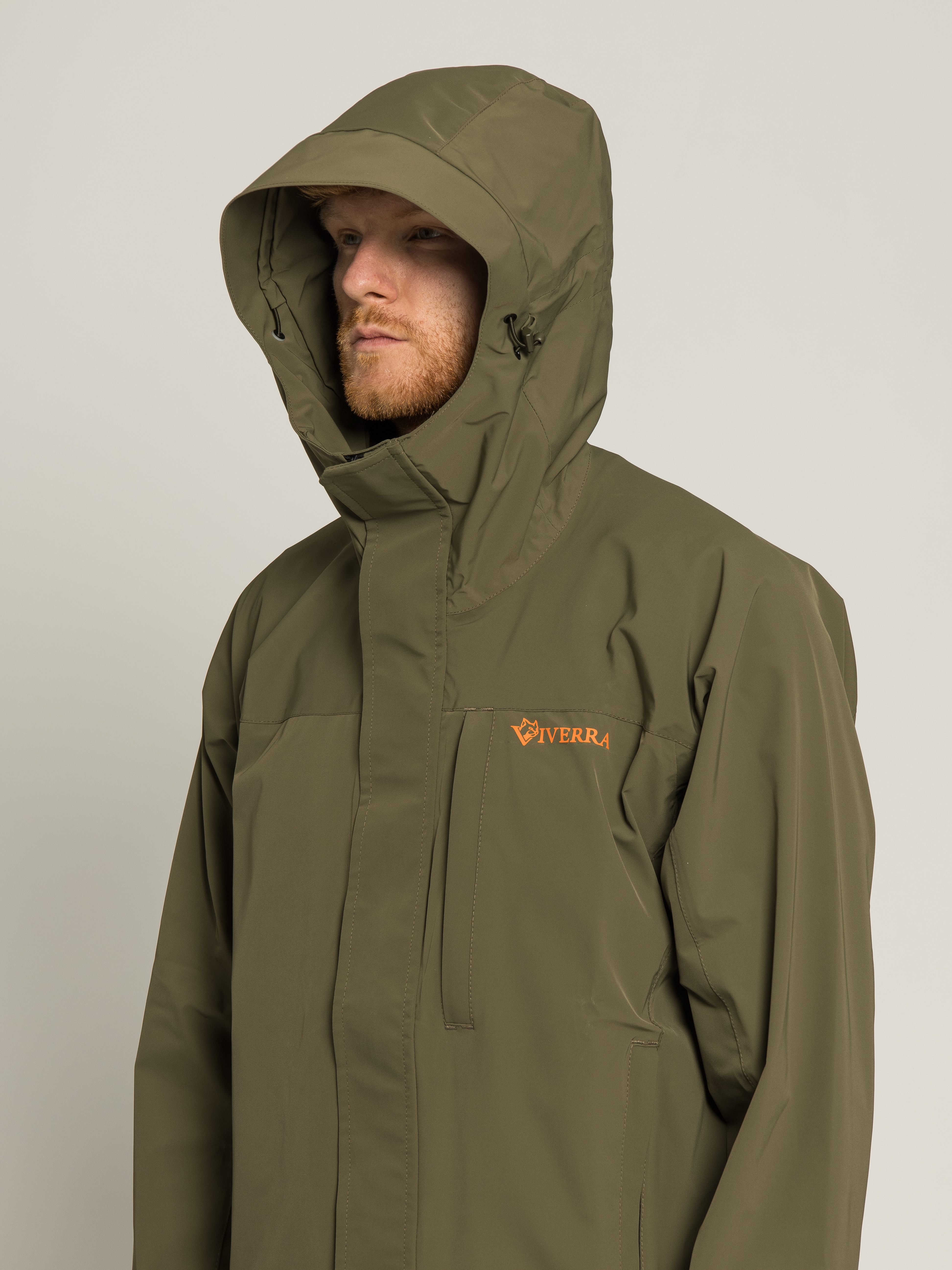 Куртка мембранна Viverra 4Stretch Rain Jacket Olive XXXL фото 6
