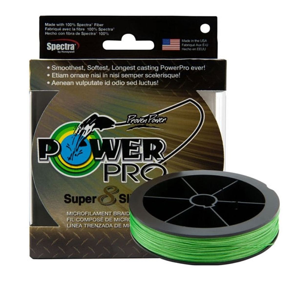 Шнур Power Pro Super Slick 135m 0.32mm 24kg Aqua Green