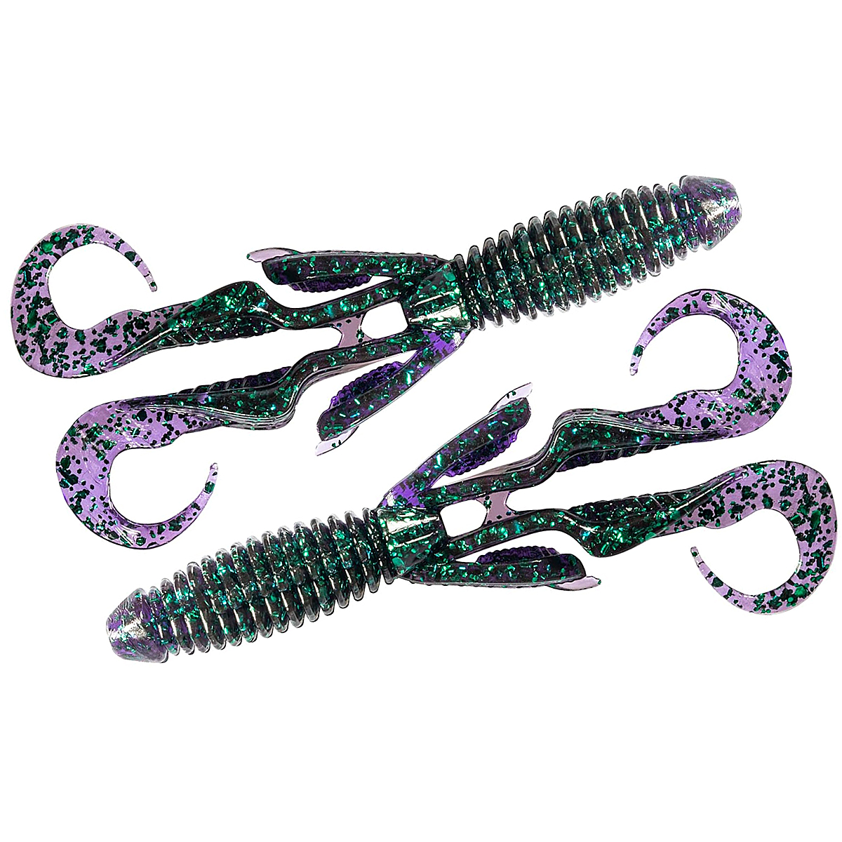 Плавающий силикон ZMAN Gremlin 4.5" 4pc #Junebug