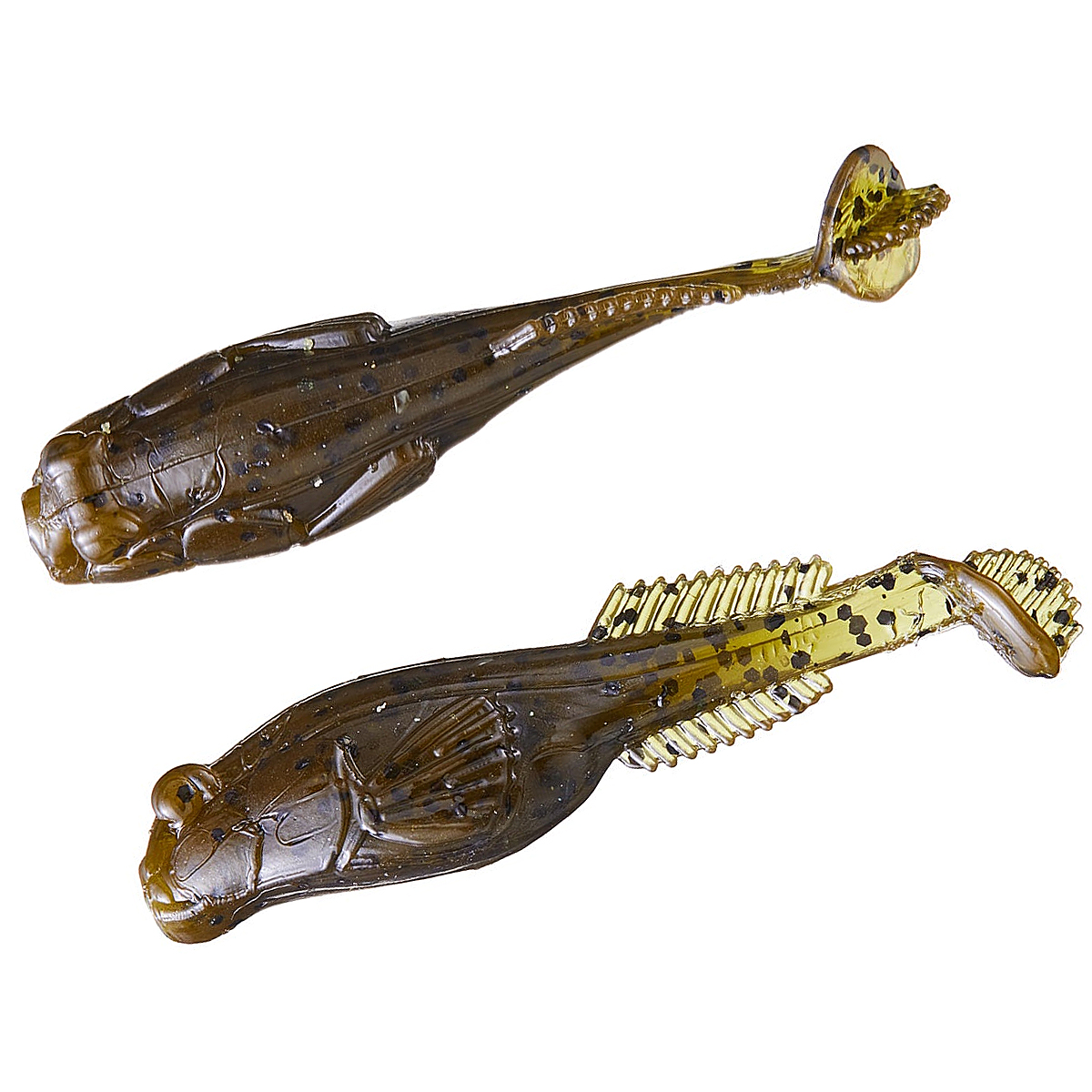 Плаваючий силікон ZMAN TRD Gobyz 2.4" 6pc #Green Pumpkin