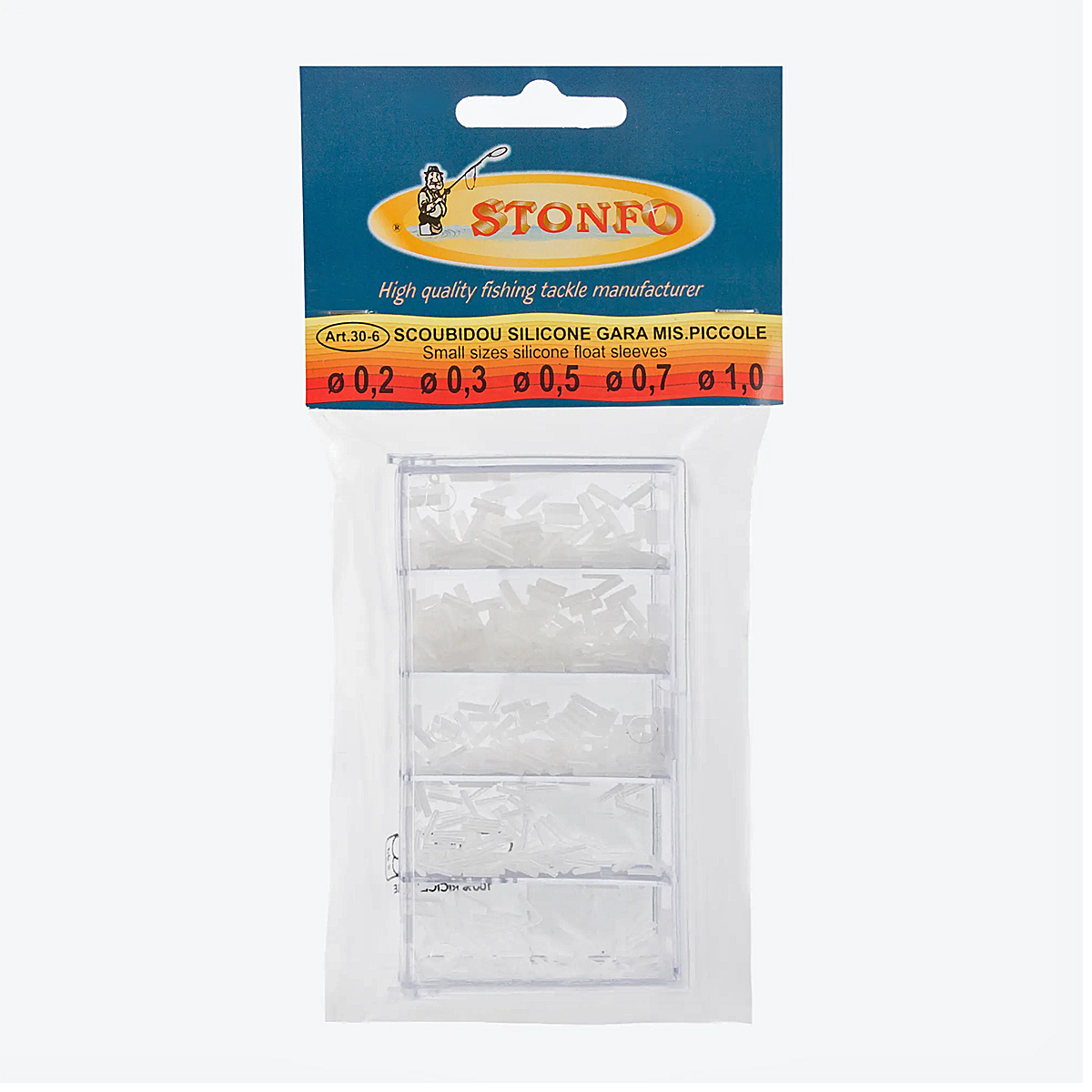 Набір кембріків Stonfo силікон нарізані 0.2-1mm