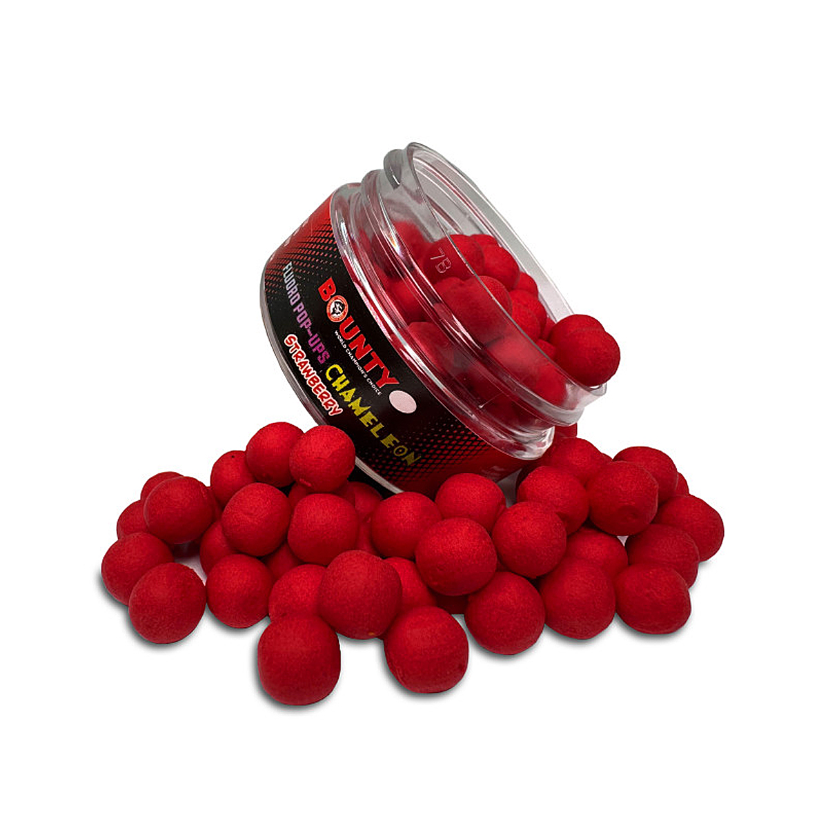 Бойлы Bounty Pop-Up Fluoro Chameleon Strawberry 10mm