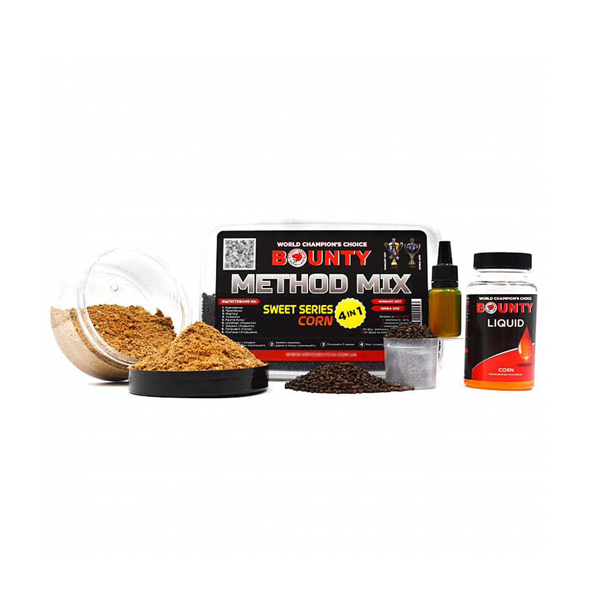 Прикормка Bounty Method Mix4in1 Corn