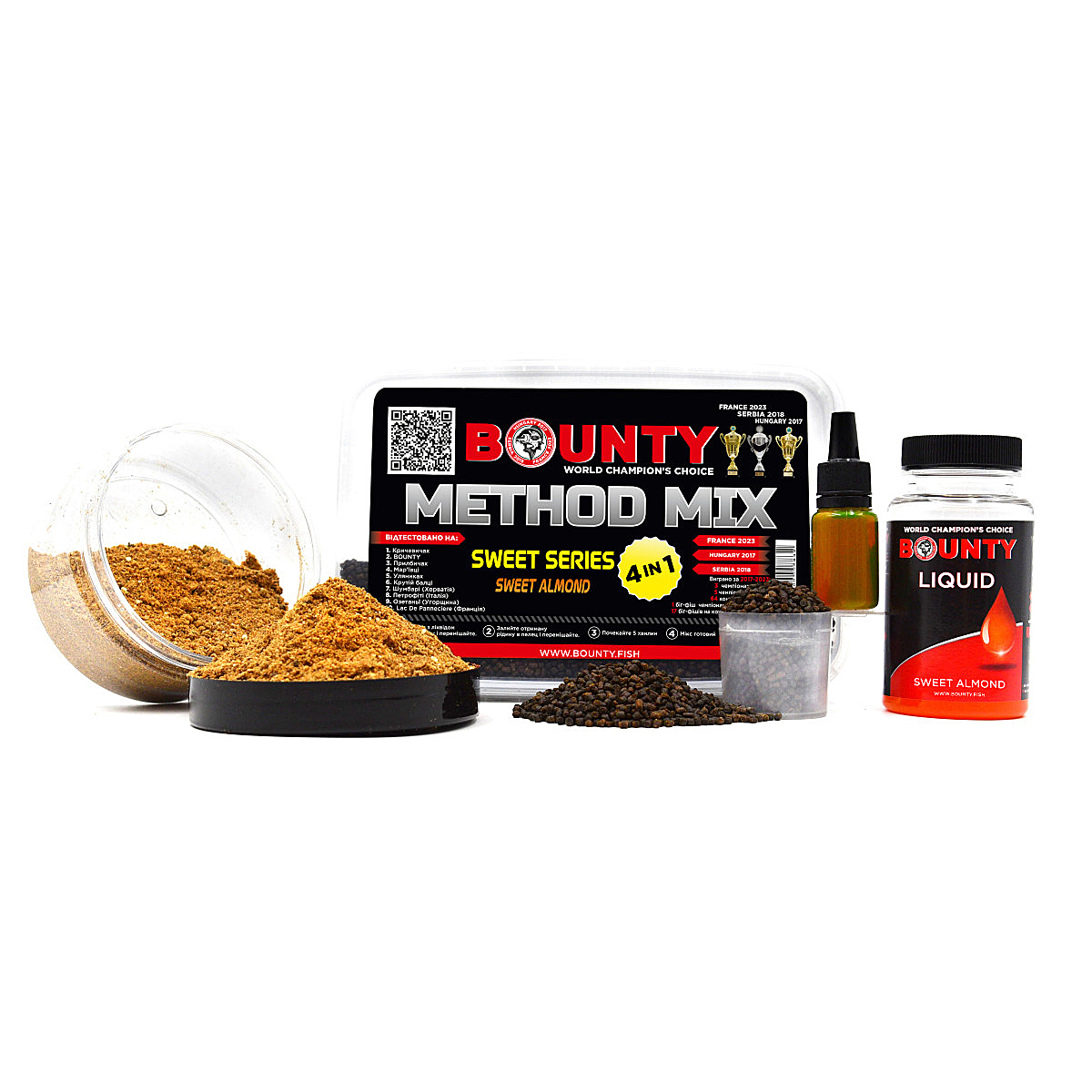 Прикормка Bounty Method Mix4in1 Corn фото 29