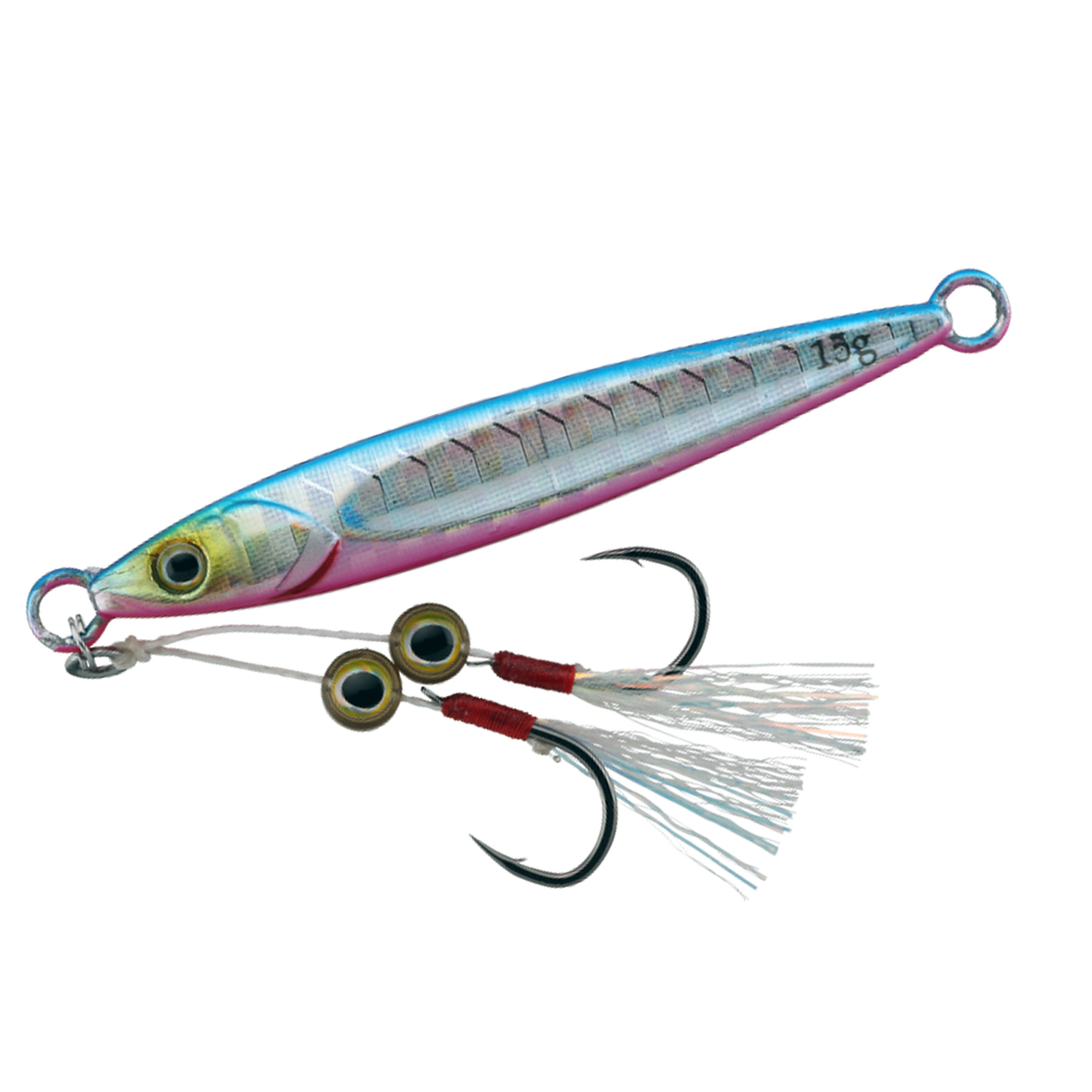Пилькер Jackall Big Backer Fit Jig 15g #Burupin/Border Holo