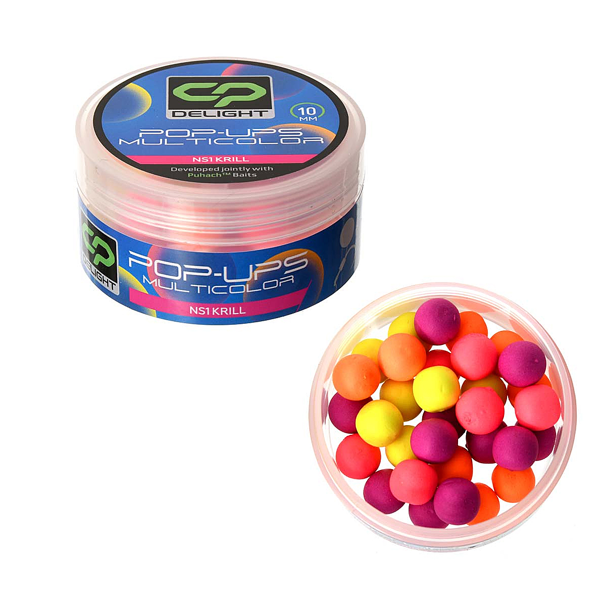 Бойли Carp Pro Delight Multicolor Pop Ups 10mm NS1 Krill