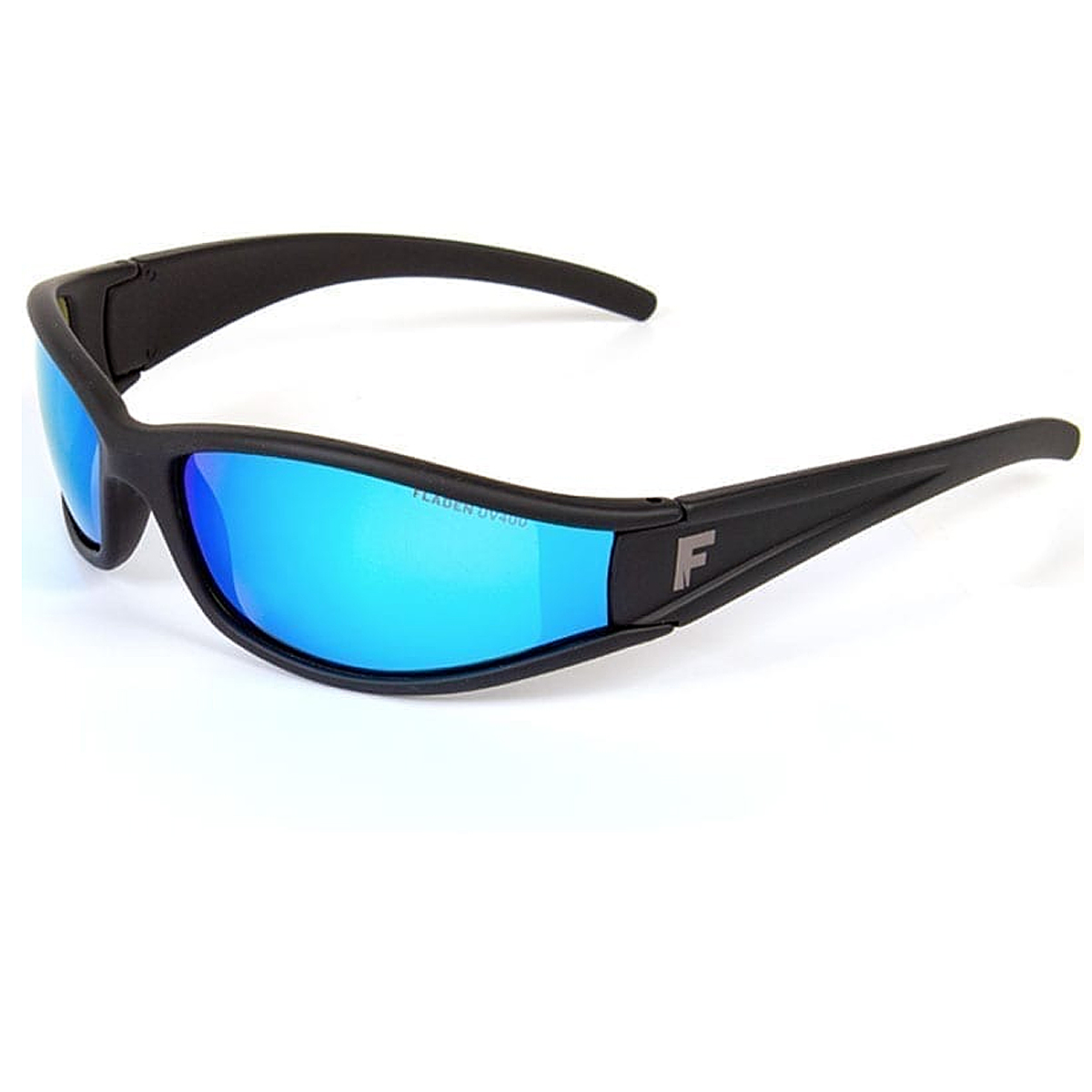 Очки Fladen Polarized Sunglasses Matt Black Blue Lens