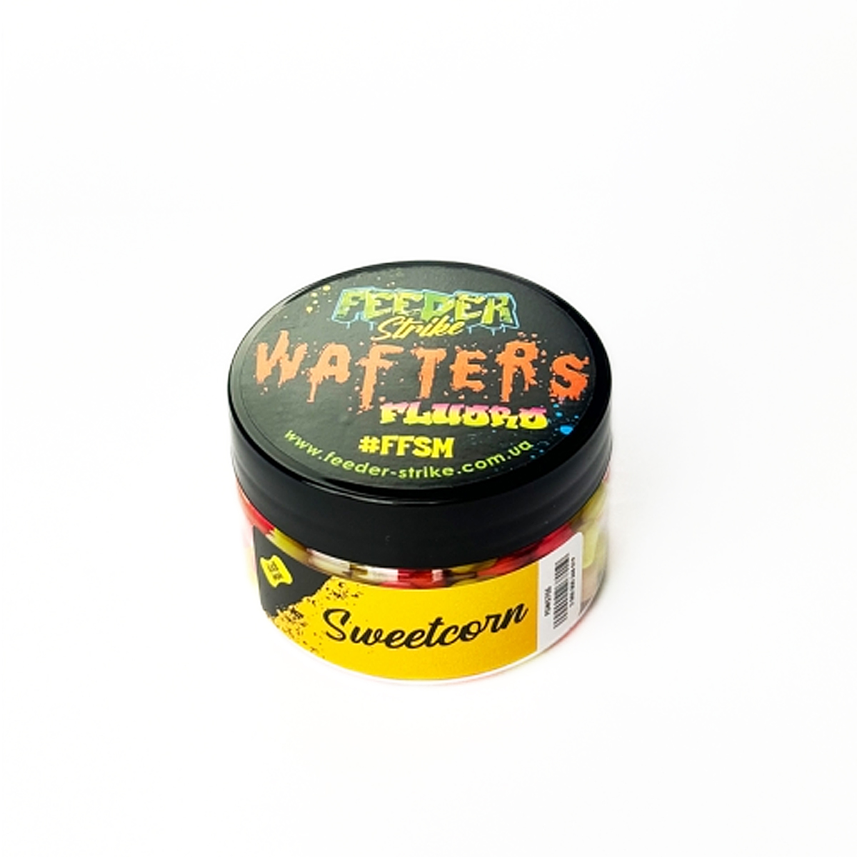 Бойли Feeder Strike Wafters Fluoro 6x8mm Sweetcorn
