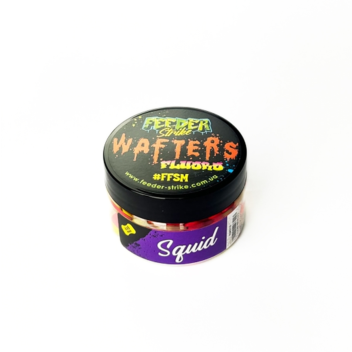 Бойли Feeder Strike Wafters Fluoro 6x8mm Squid