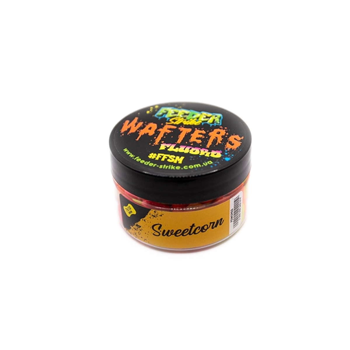 Бойлы Feeder Strike Wafters Fluoro 7x10mm Sweetcorn