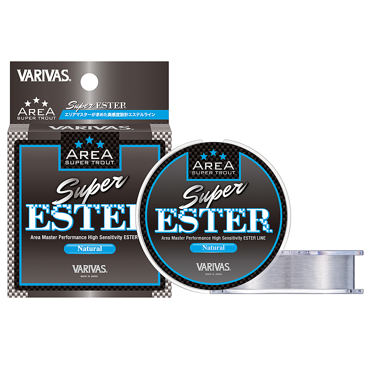 Жилка Varivas Super Trout Area Ester Natural 150m 1.03kg 0.117mm