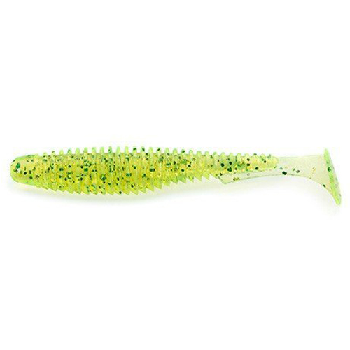 Силикон FishUp U-Shad 3" 9pc #019 Motor Oil/Red фото 5