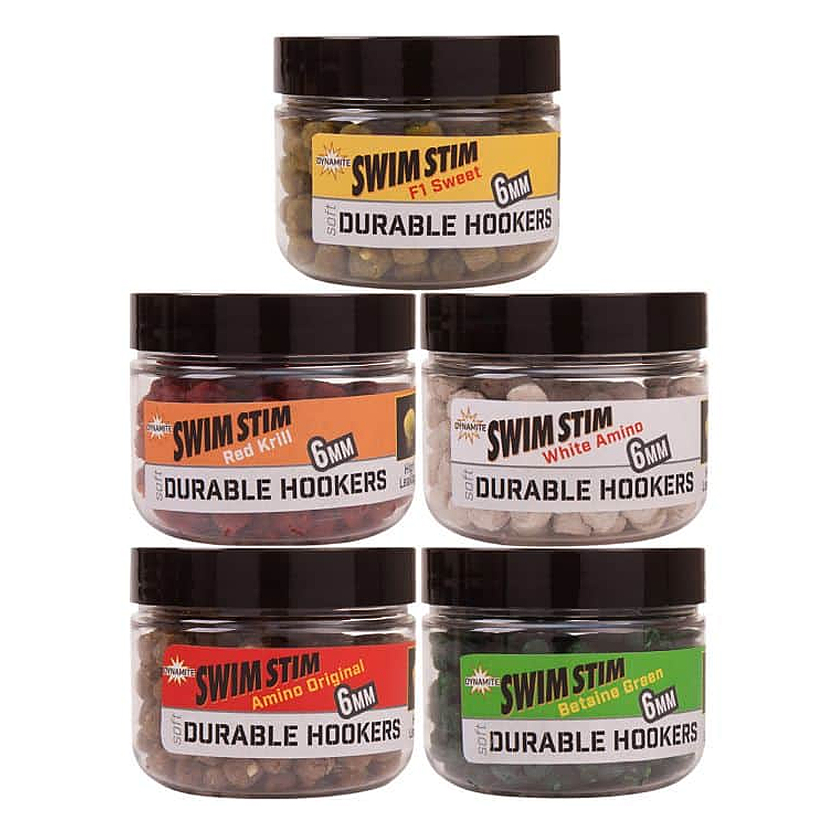 Пеллетс Dynamite Baits Durable Hook Pellet 6mm Strawberry Tub фото 3