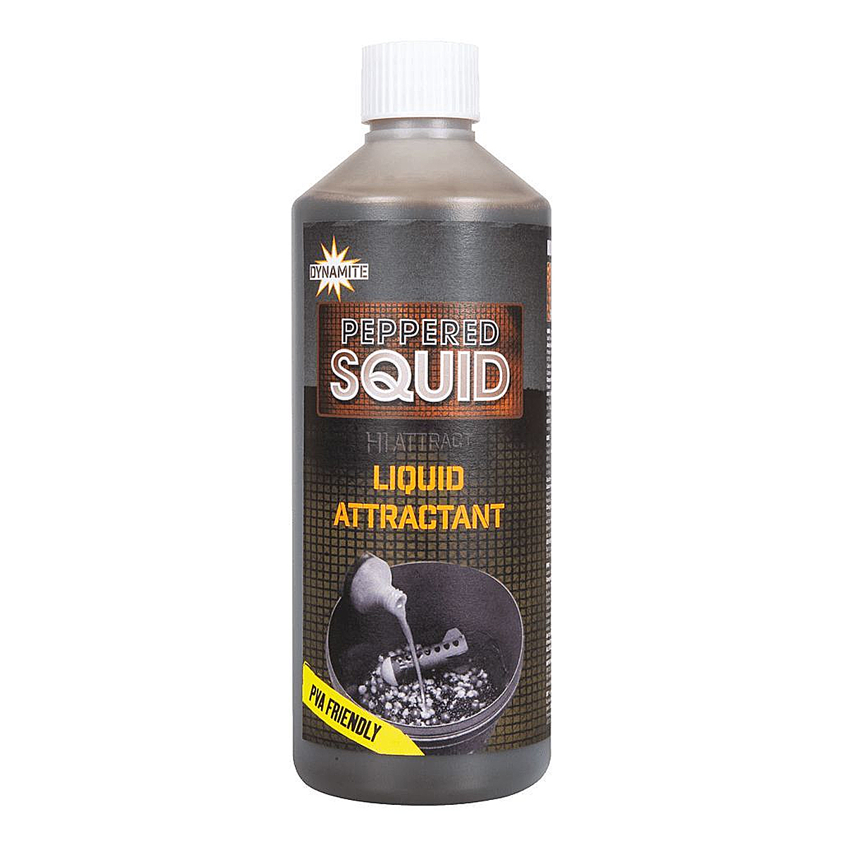 Ликвид Dynamite Baits Squid Liquid Attractant Peppered Squid 500ml