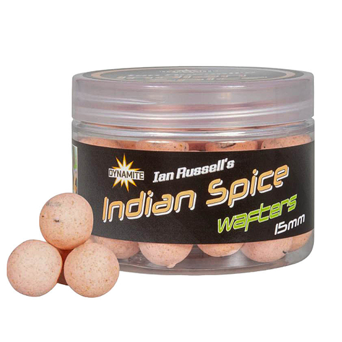 Бойлы Dynamite Baits Wafters Ian Russell's Indian Spice 15 mm