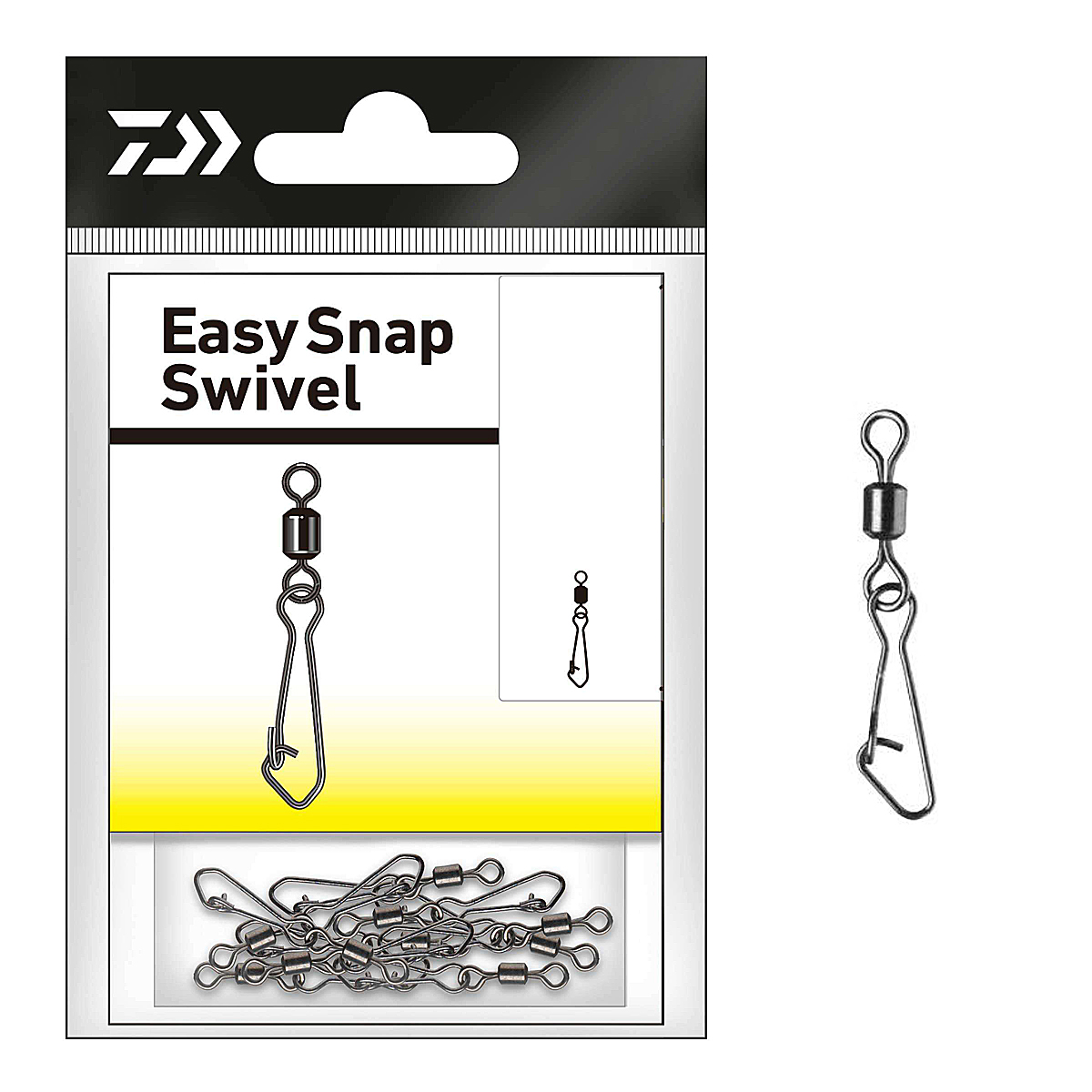 Вертлюжок з застібкою Daiwa Easy Snap 16kg #4 10pcs