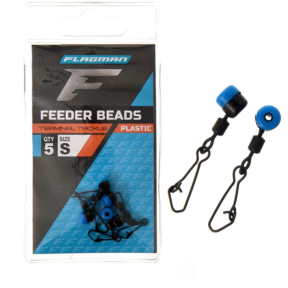 Фідерний ковзаючий вертлюжок Feeder Plastic Beads S 5 pc