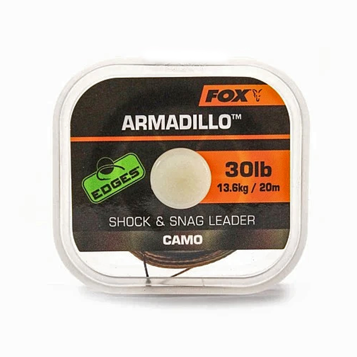 Шоклідер Fox Camo Armadillo 20m 30lb
