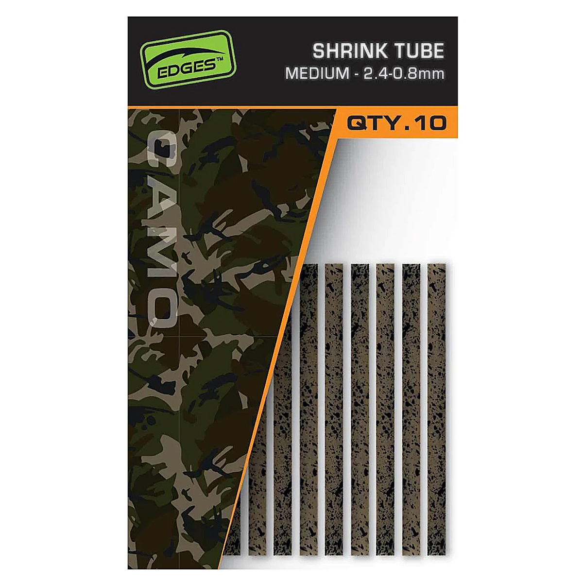 Термоусадочная трубка Fox Edges Camo Shrink Tube M 2.4-0.8mm 10pcs