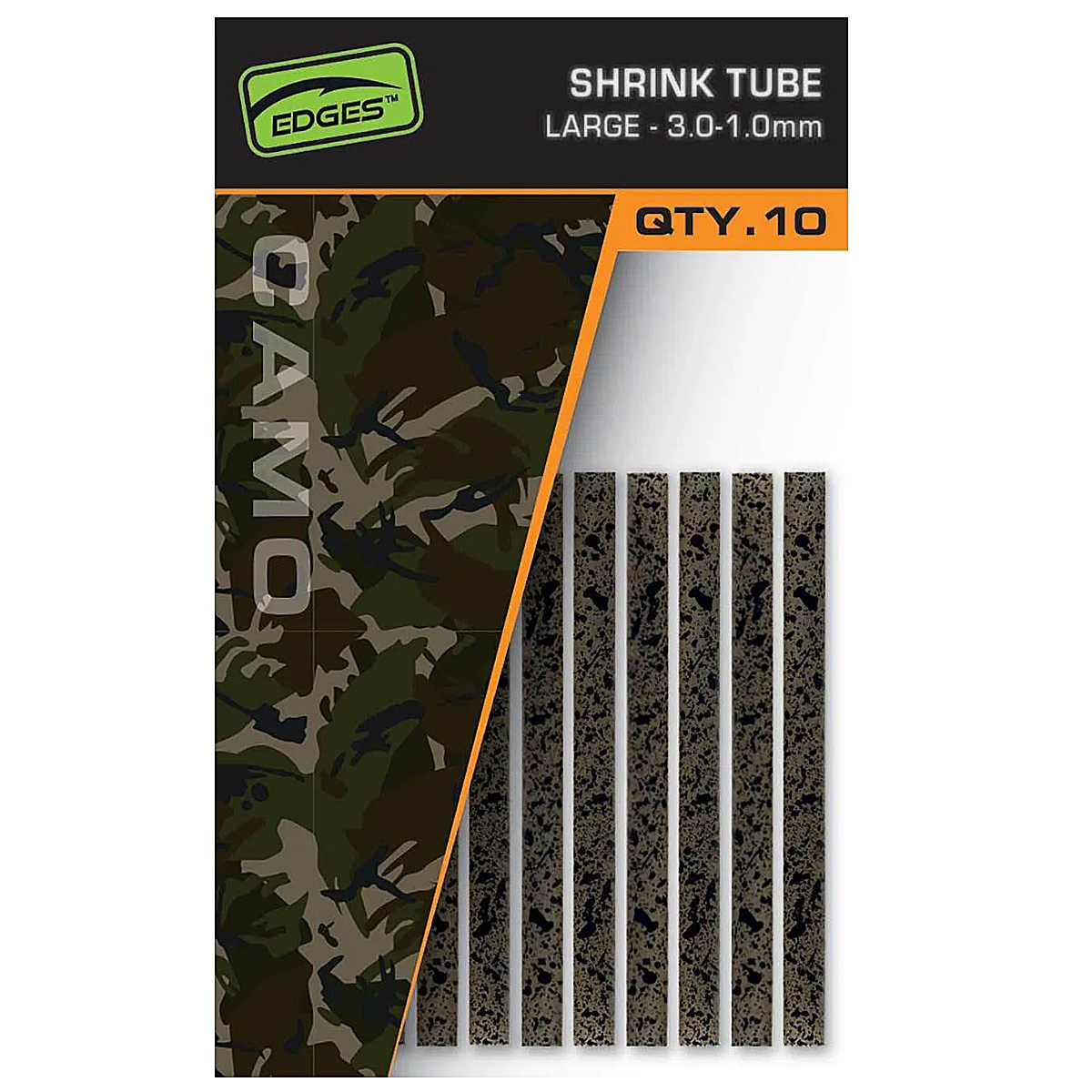 Термоусадочная трубка Fox Edges Camo Shrink Tube L 3.0- 1.0mm 10pcs